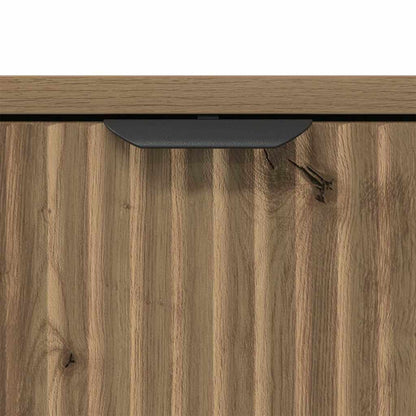 Badezimmermöbel-Set 3 Stk. Artisan-Eiche 39,5 x 36 x 88 cm