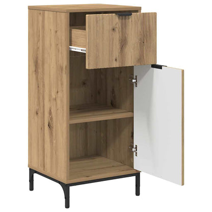 Badezimmermöbel-Set 3 Stk. Artisan-Eiche 39,5 x 36 x 88 cm