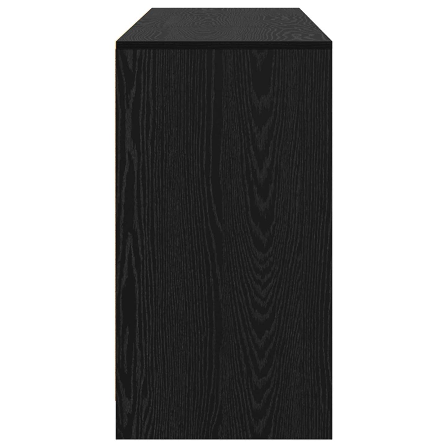 Sideboard 3 pcs Schwarz Eichen-Optik 70 x 41 x 75 cm