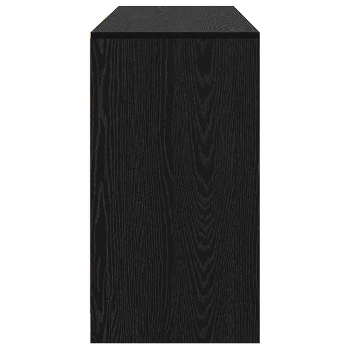 Sideboard 3 stk. Schwarz Eichen-Optik 70 x 41 x 75 cm