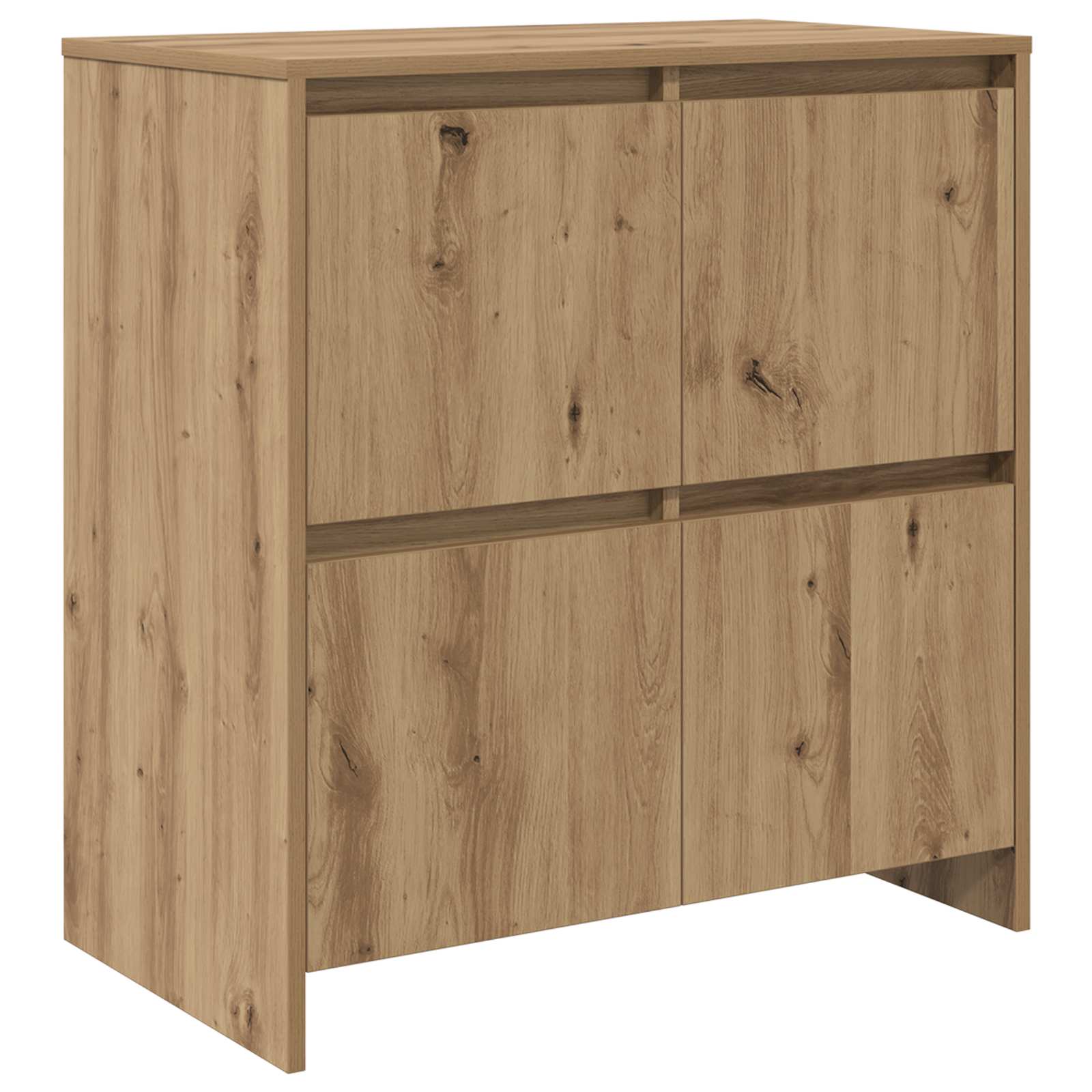 Sideboard 3 pcs Artisan-Eiche 70 x 41 x 75 cm Holzwerkstoff