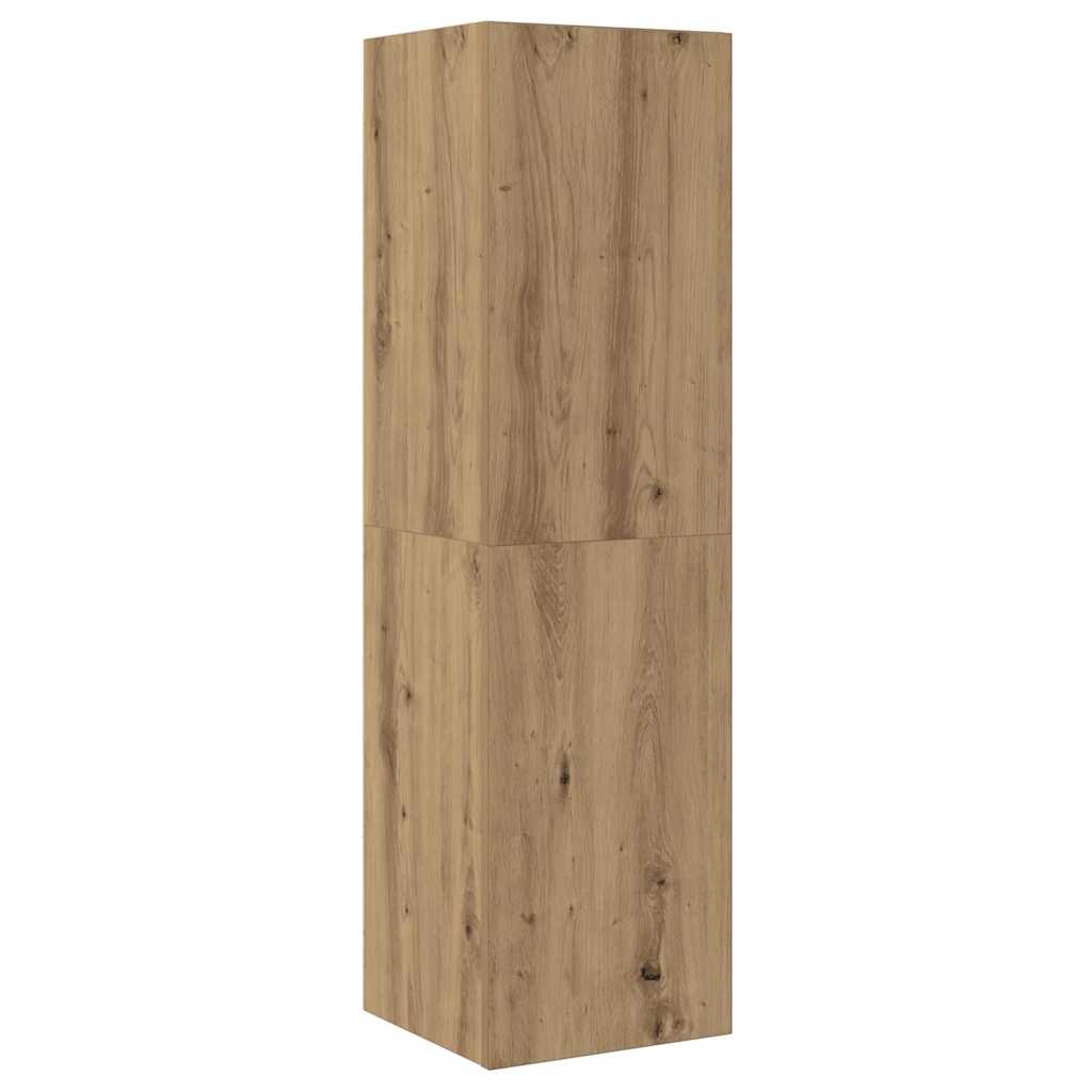 TV-Schrank Set 4 pcs Artisan-Eiche 200 x 30 x 30 cm
