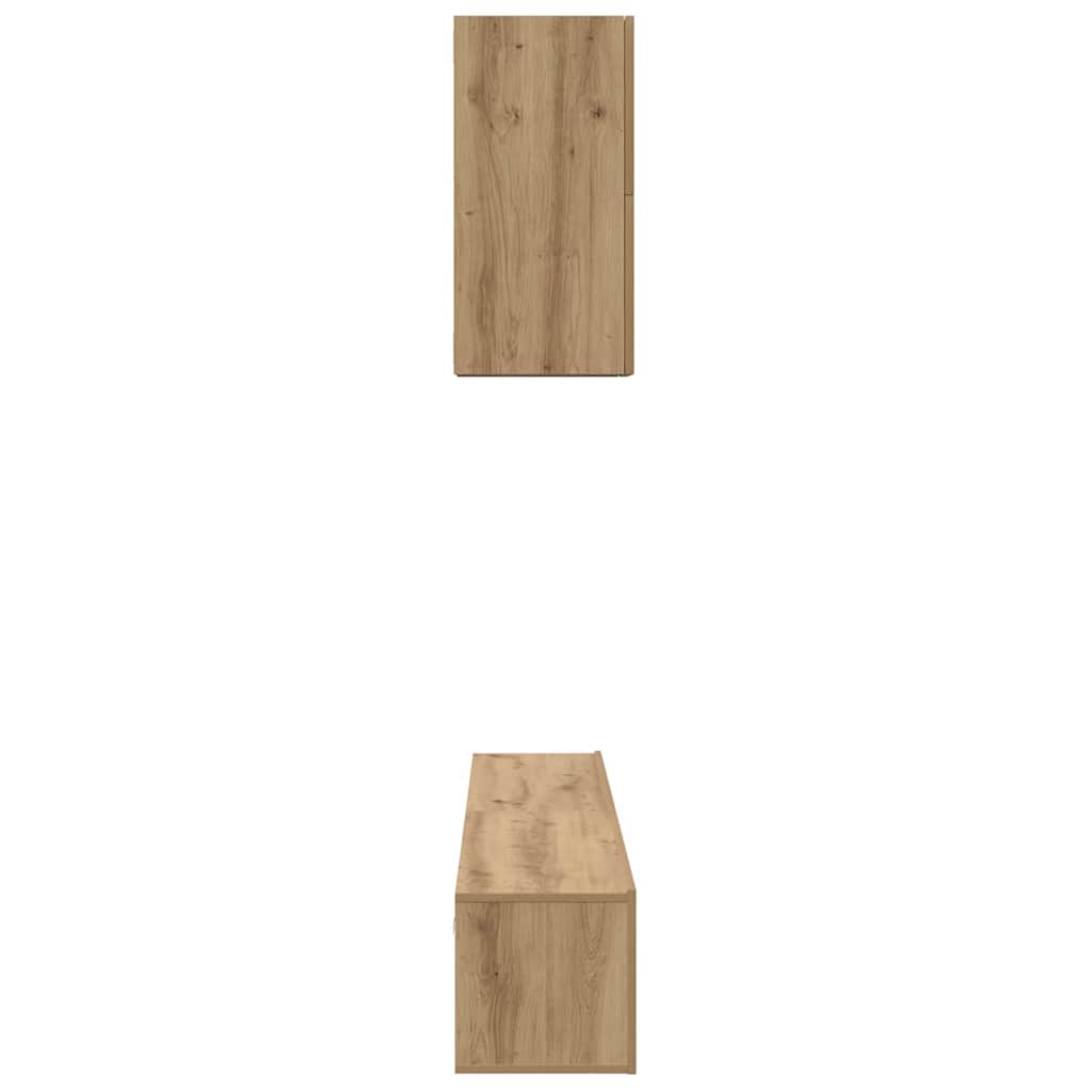TV-Schrank-Set 5 pcs Artisan-Eiche 100 x 30 x 30 cm