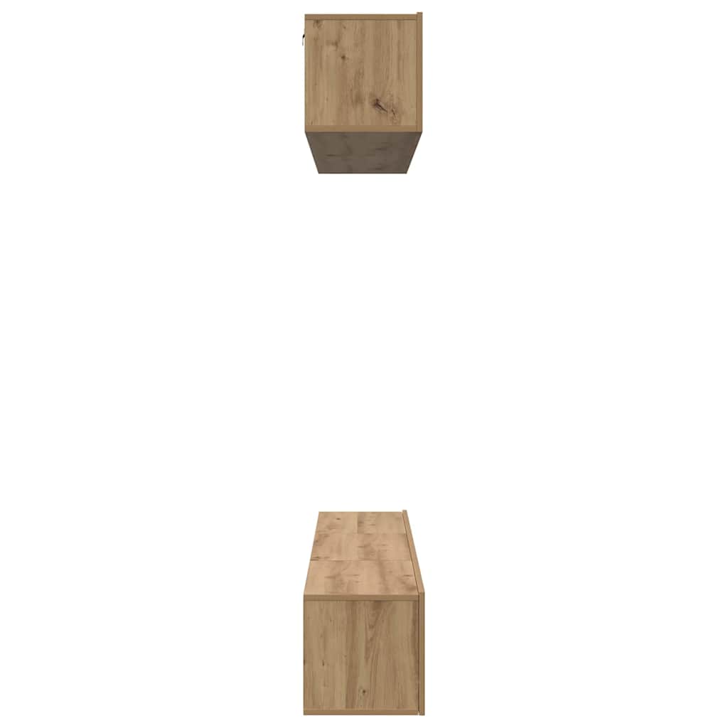 TV-Schrank-Set 5 pcs Artisan-Eiche 100 x 30 x 30 cm