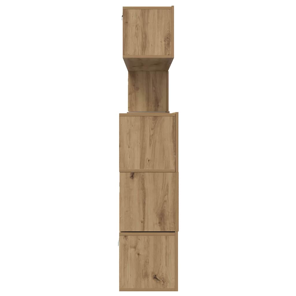 TV-Schrankset 8 stk. Artisan-Eiche Holzwerkstoff