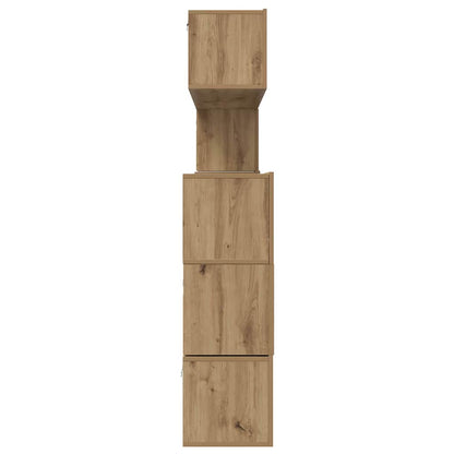 TV-Schrankset 8 stk. Artisan-Eiche Holzwerkstoff