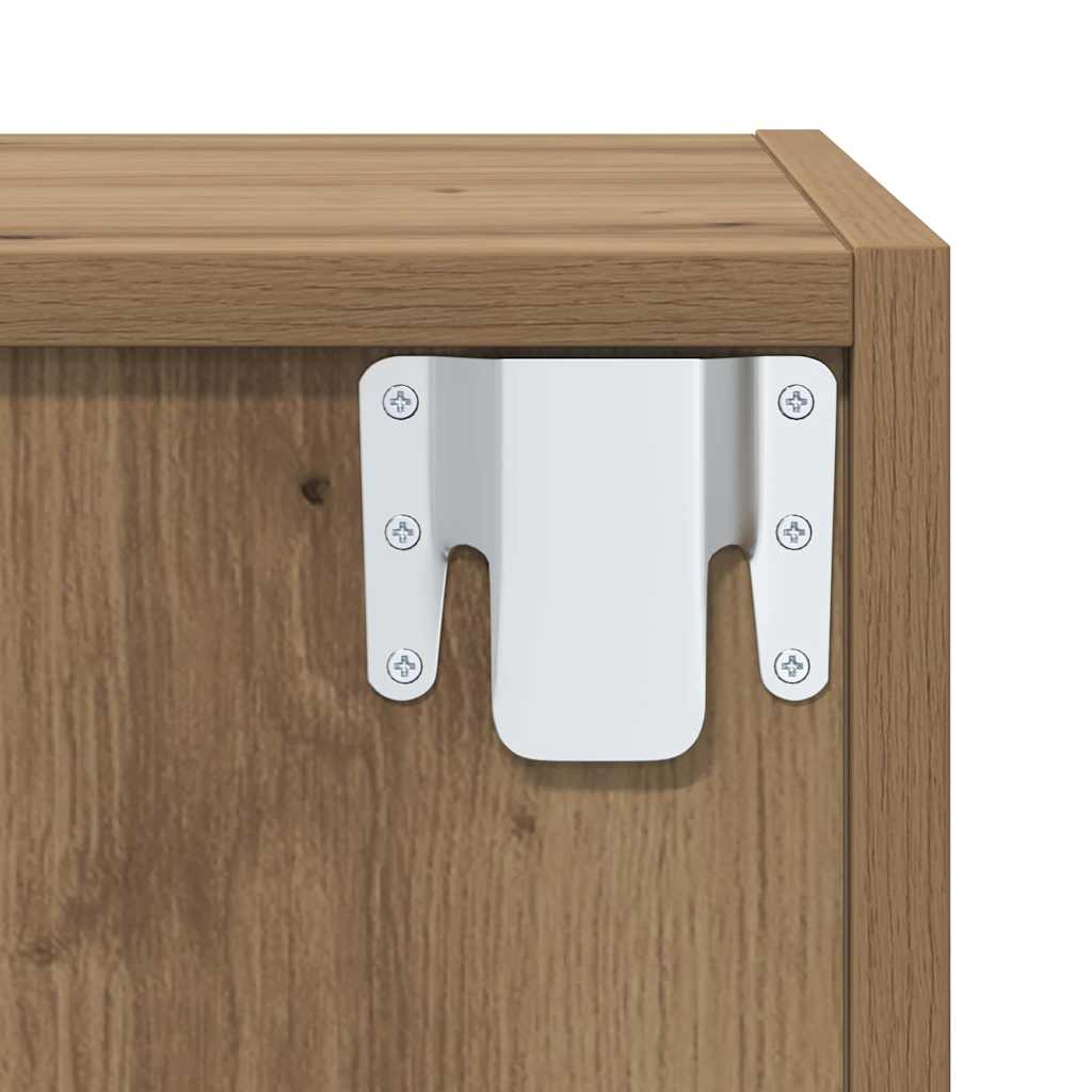 TV-Schrank-Set 4 pcs Artisan-Eiche 37 x 37 x 142,5 cm