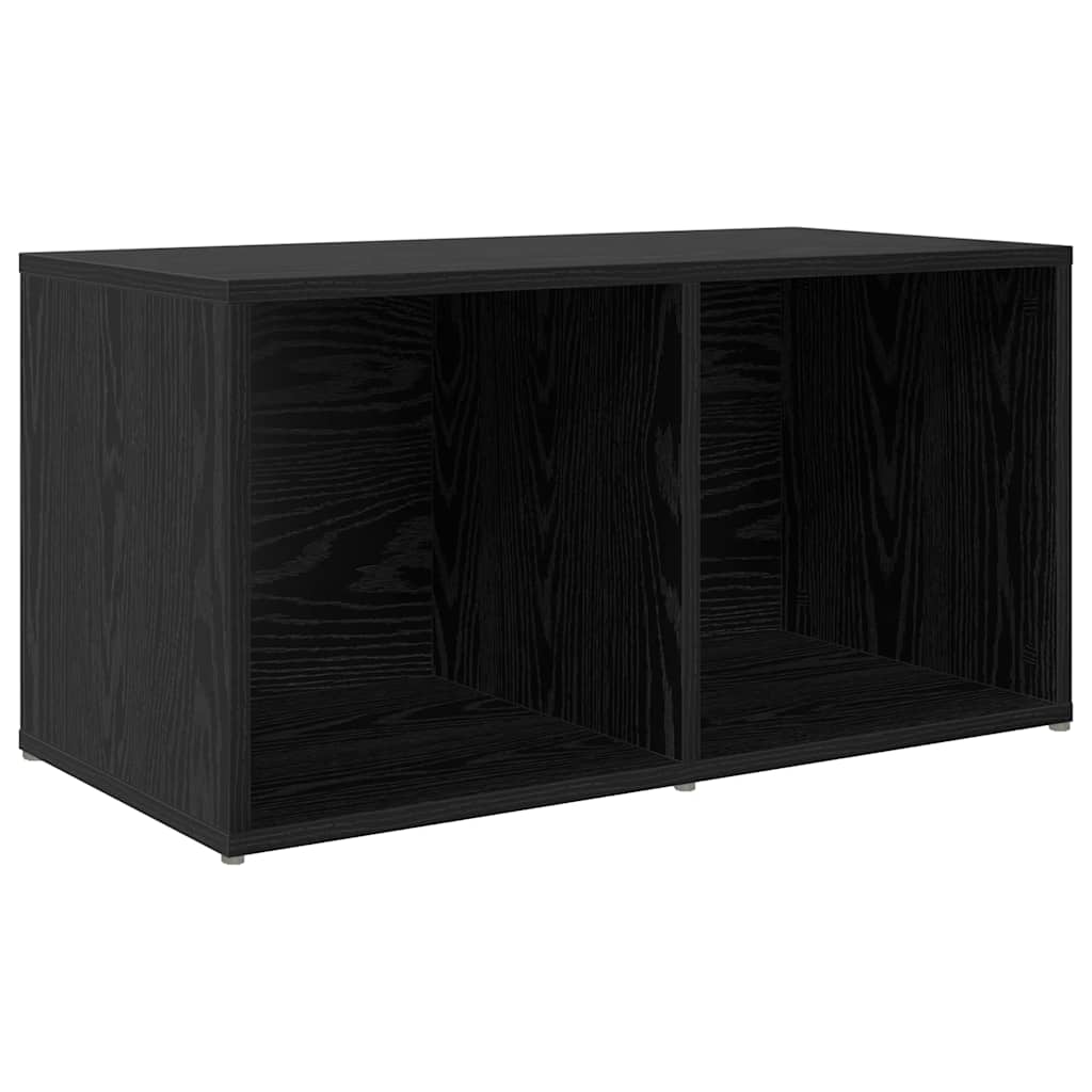 TV-Schrank Set 8 pcs Schwarz Eichen-Optik 37 x 35 x 72 cm