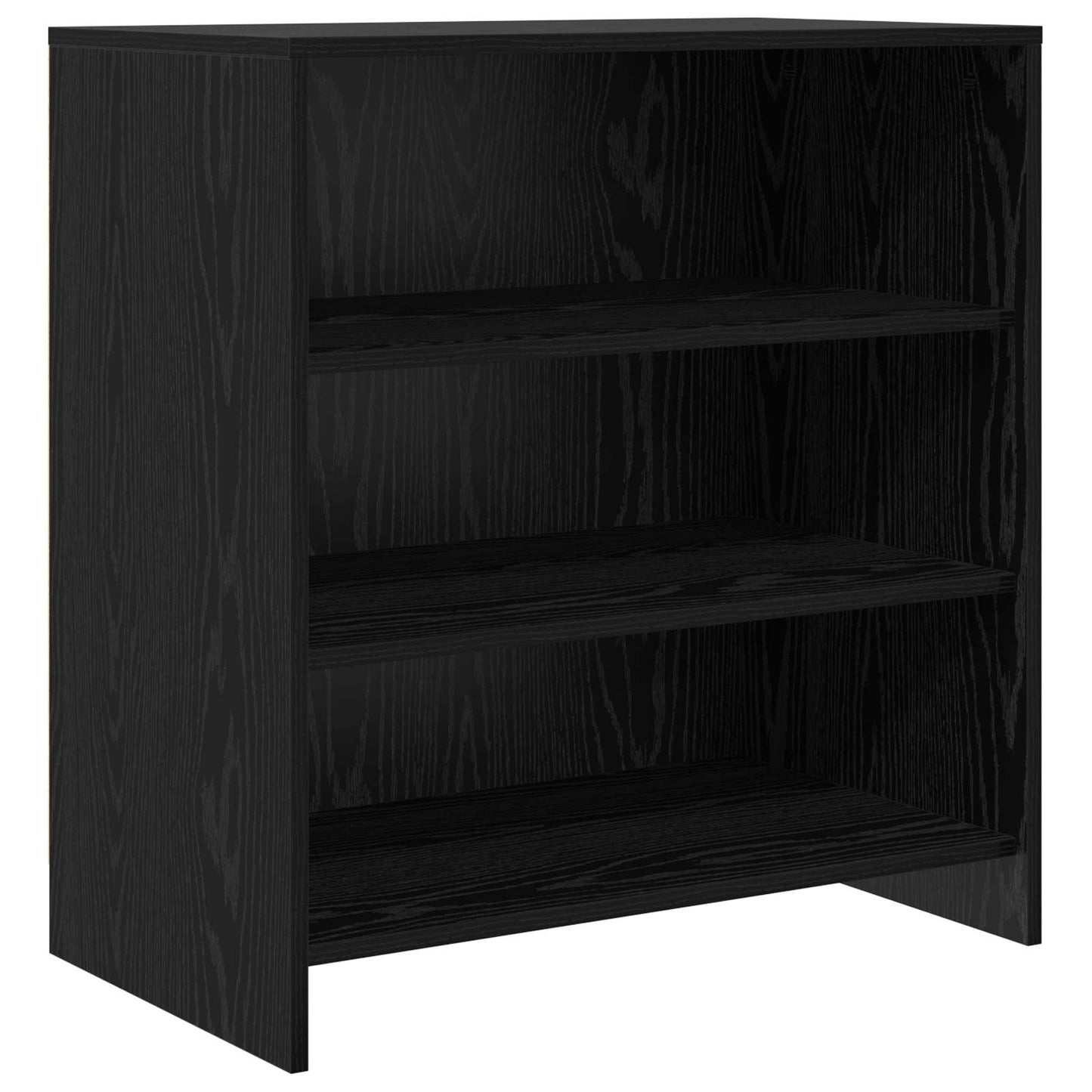 Sideboard 2 pcs Schwarz Eichen-Optik 70 x 41 x 75 cm