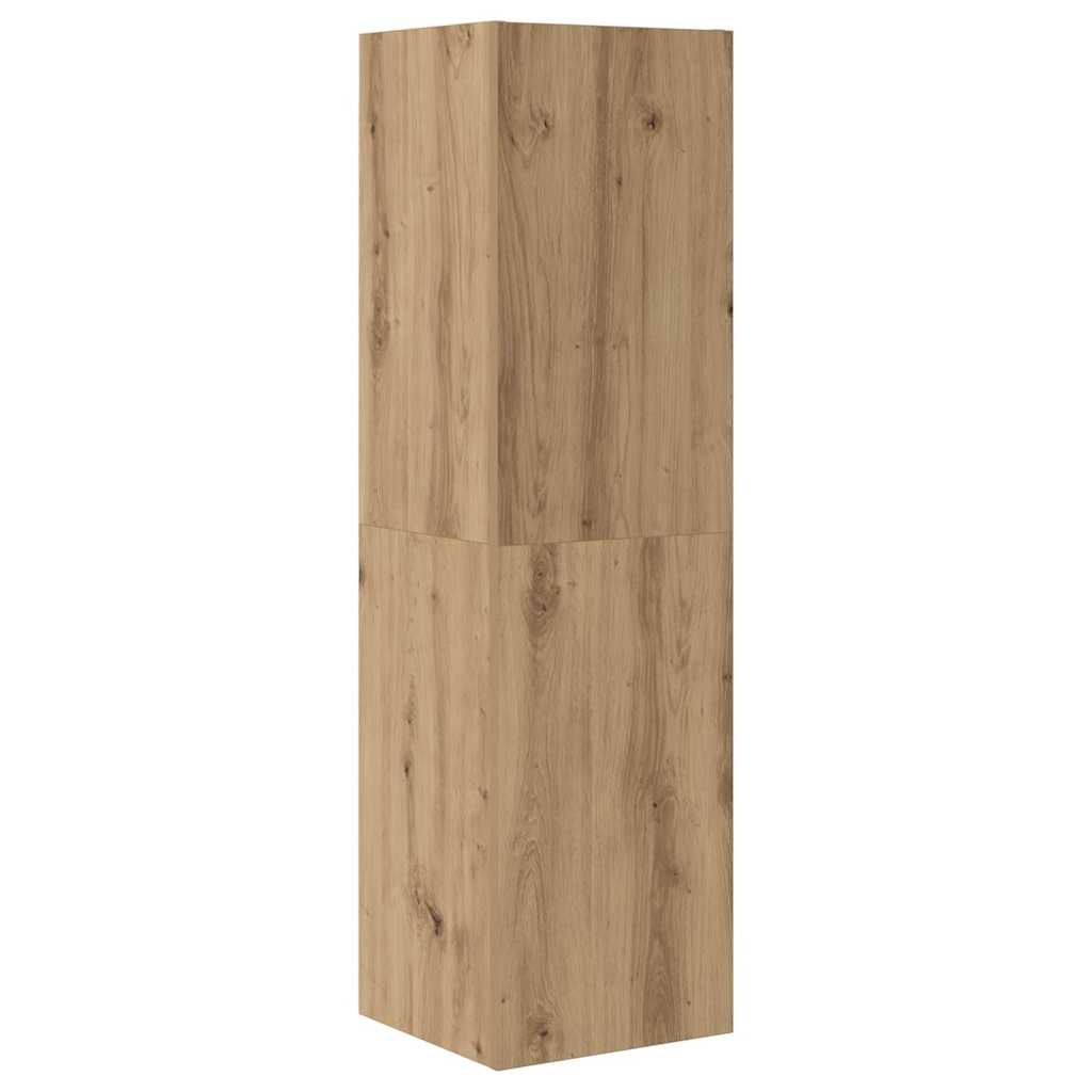 TV-Schrank-Set 4 pcs Artisan-Eiche 30,5 x 30 x 110 cm