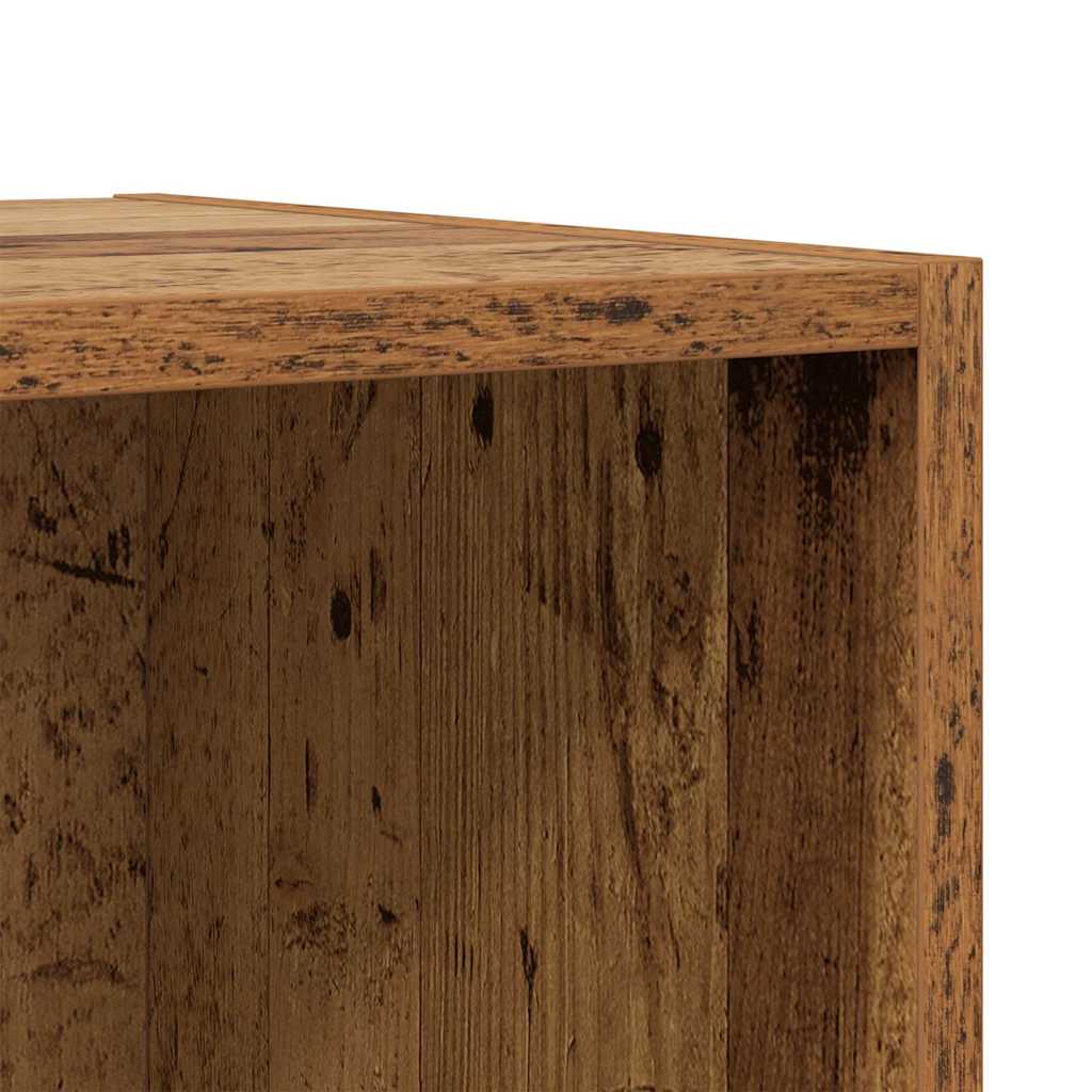 TV-Schrank Set Wandmontiert 2 pcs Altholz Holzwerkstoff