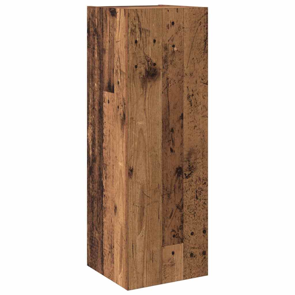 TV-Einheiten Wandmontiert 4 pcs Altholz Holzwerkstoff