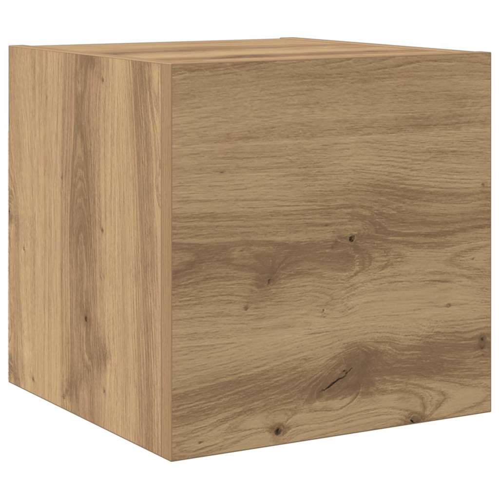TV-Schrank-Set 8 pcs Artisan-Eiche Mittelgroß Holzwerkstoff