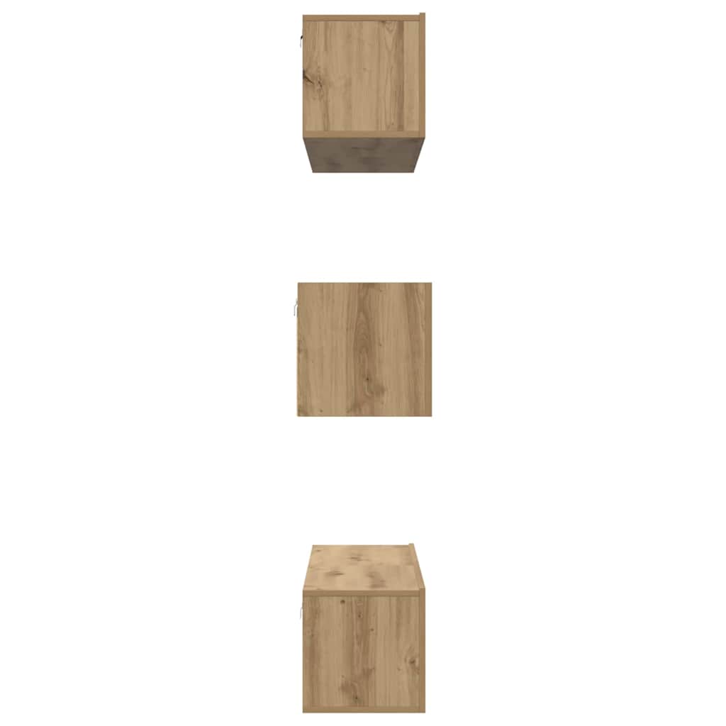 TV-Schrankset 6 stk. Artisan-Eiche Holzwerkstoff