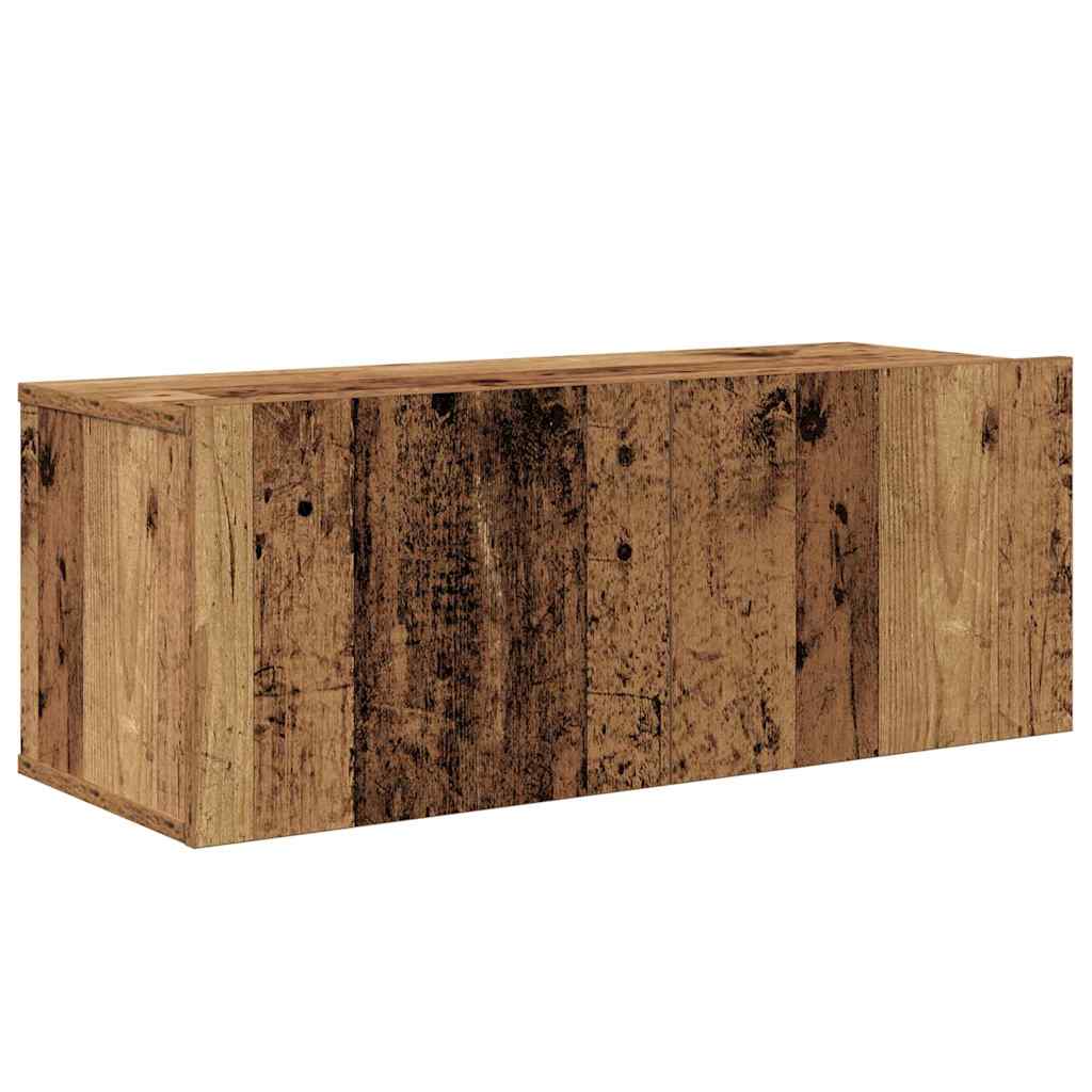 TV-Schranksystem 6 pcs Altholz 80 x 30 x 30 cm Holzwerkstoff
