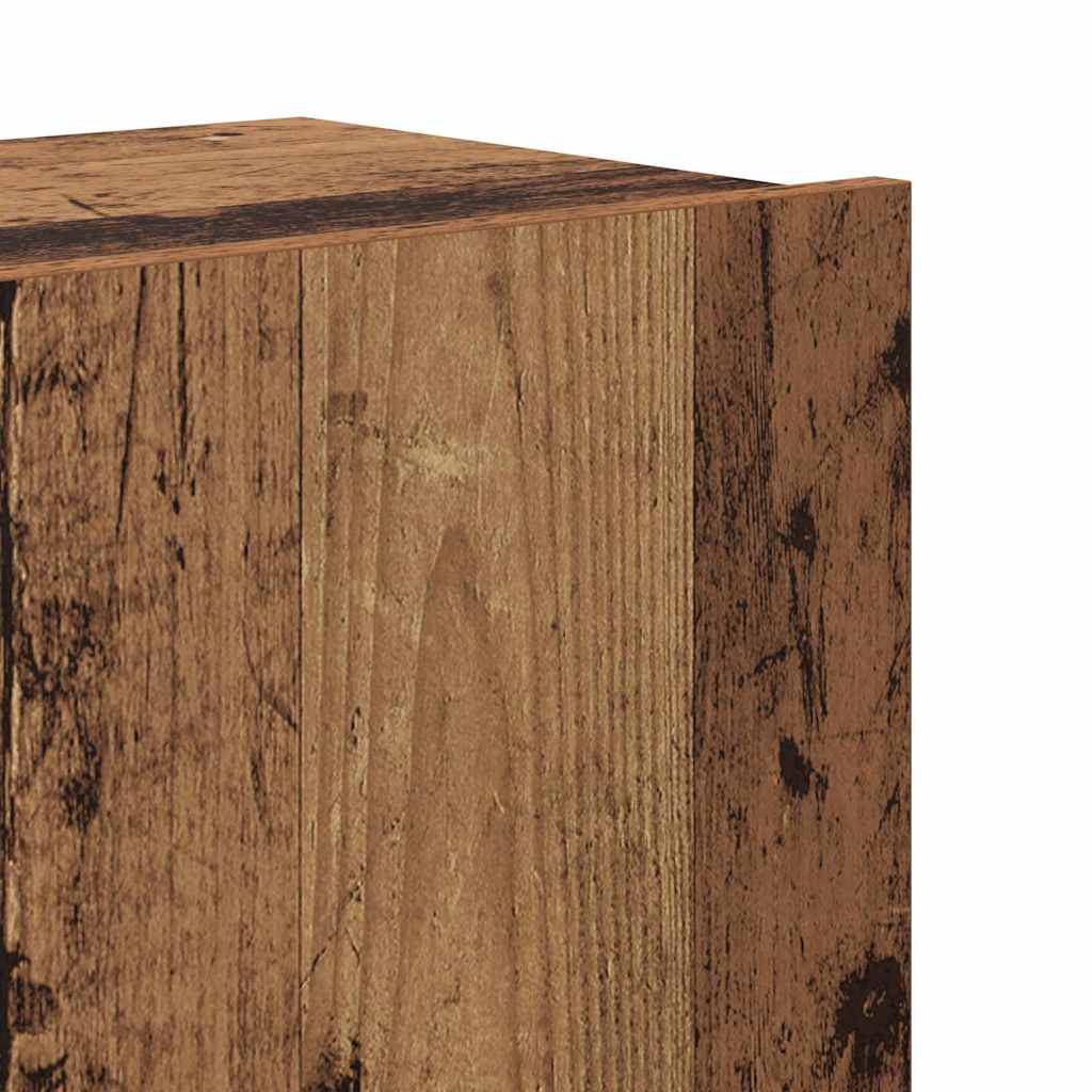 TV-Schrank-Set Wandmontiert 6 pcs Altholz 80 x 30 x 30 cm Holz