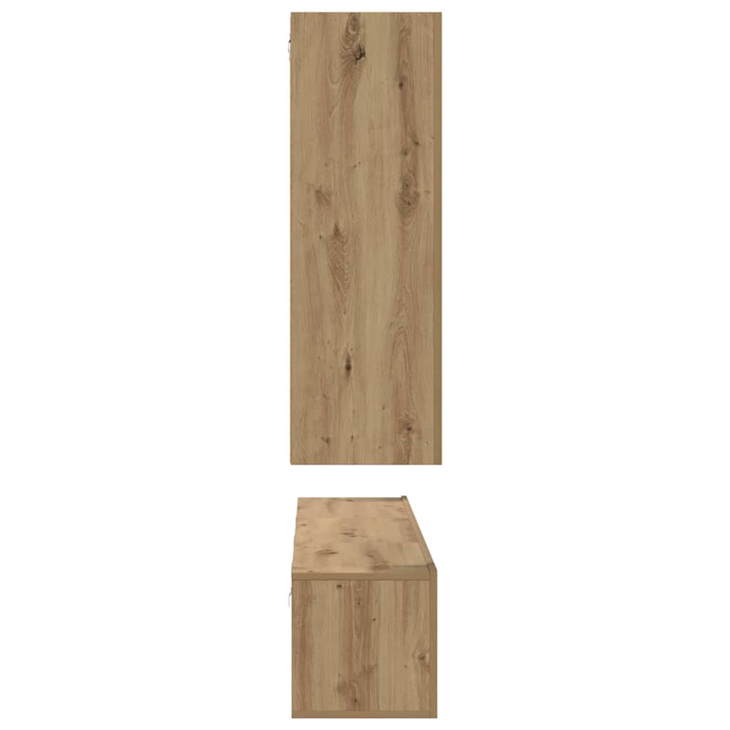 TV-Schrank-Set 5 pcs Artisan-Eiche 30,5 x 30 x 90 cm