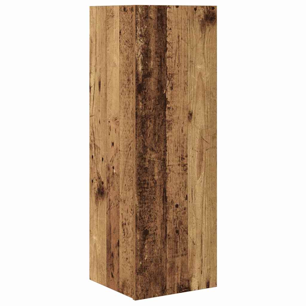 Wand-TV-Schrank 4 stk. Altholz Holzwerkstoff