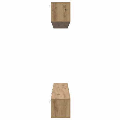 TV-Schrankset 6 stk. Artisan-Eiche Holzwerkstoff