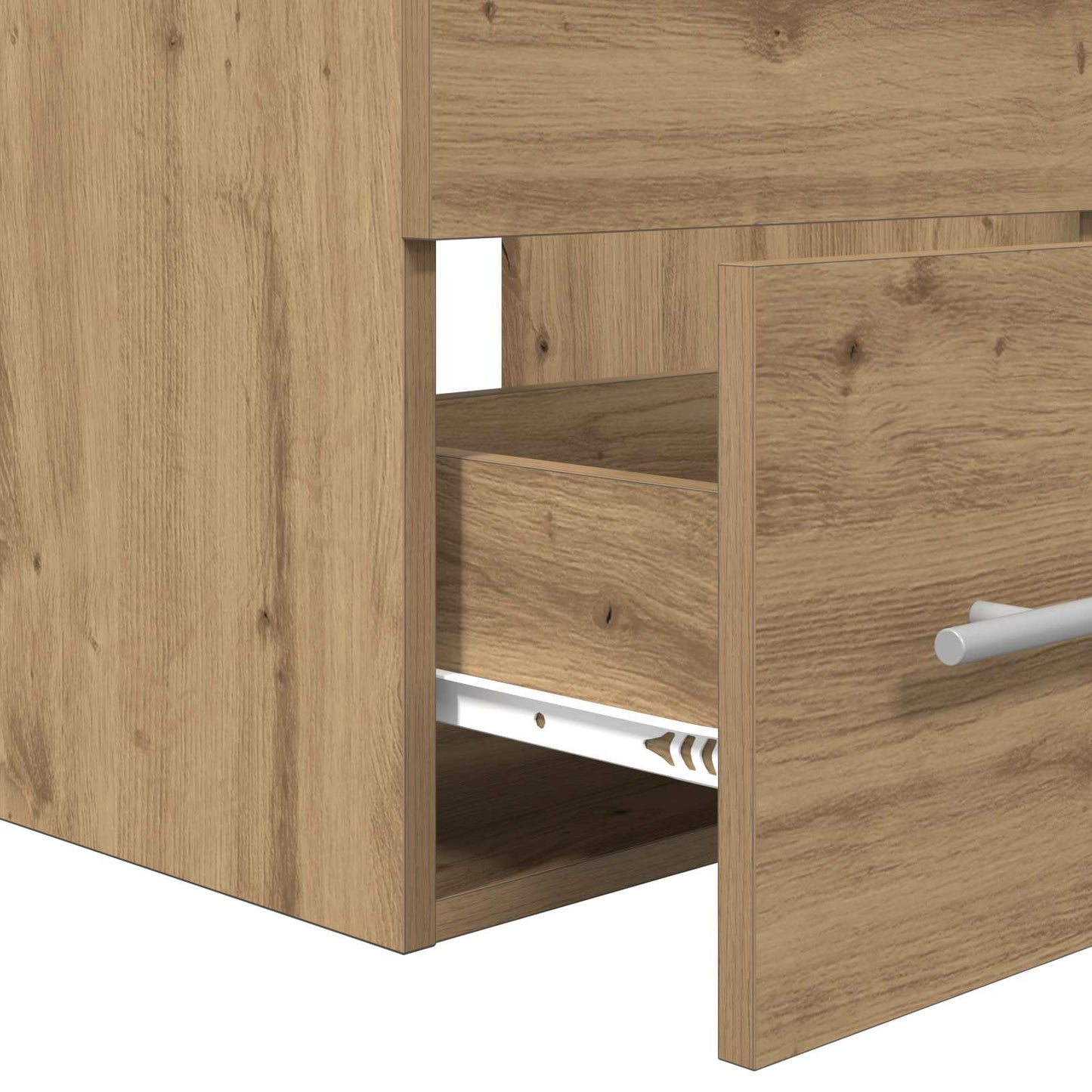 Badezimmermöbel-Set 2 stk. Artisan-Eiche 41 x 38,5 x 48 cm