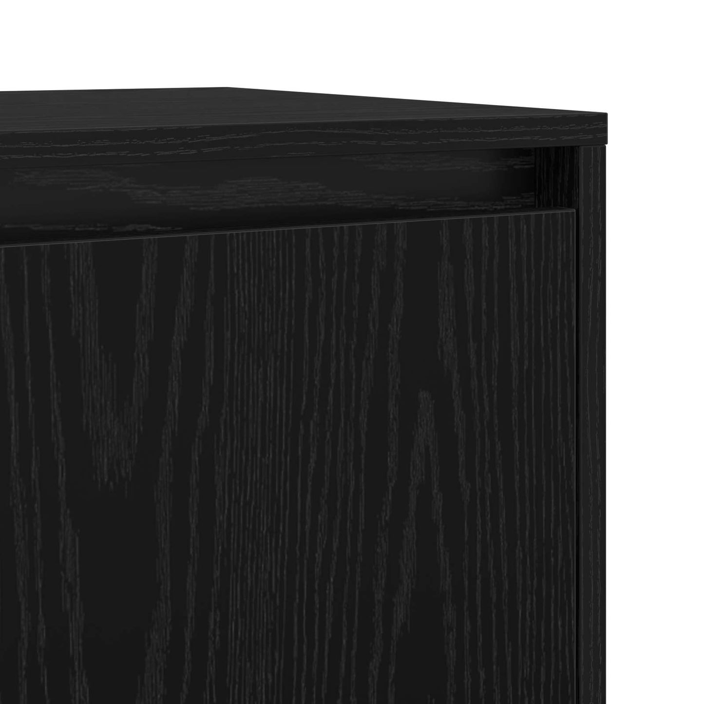 Sideboards 2 pcs Schwarz Eichen-Optik 70 x 41 x 75 cm