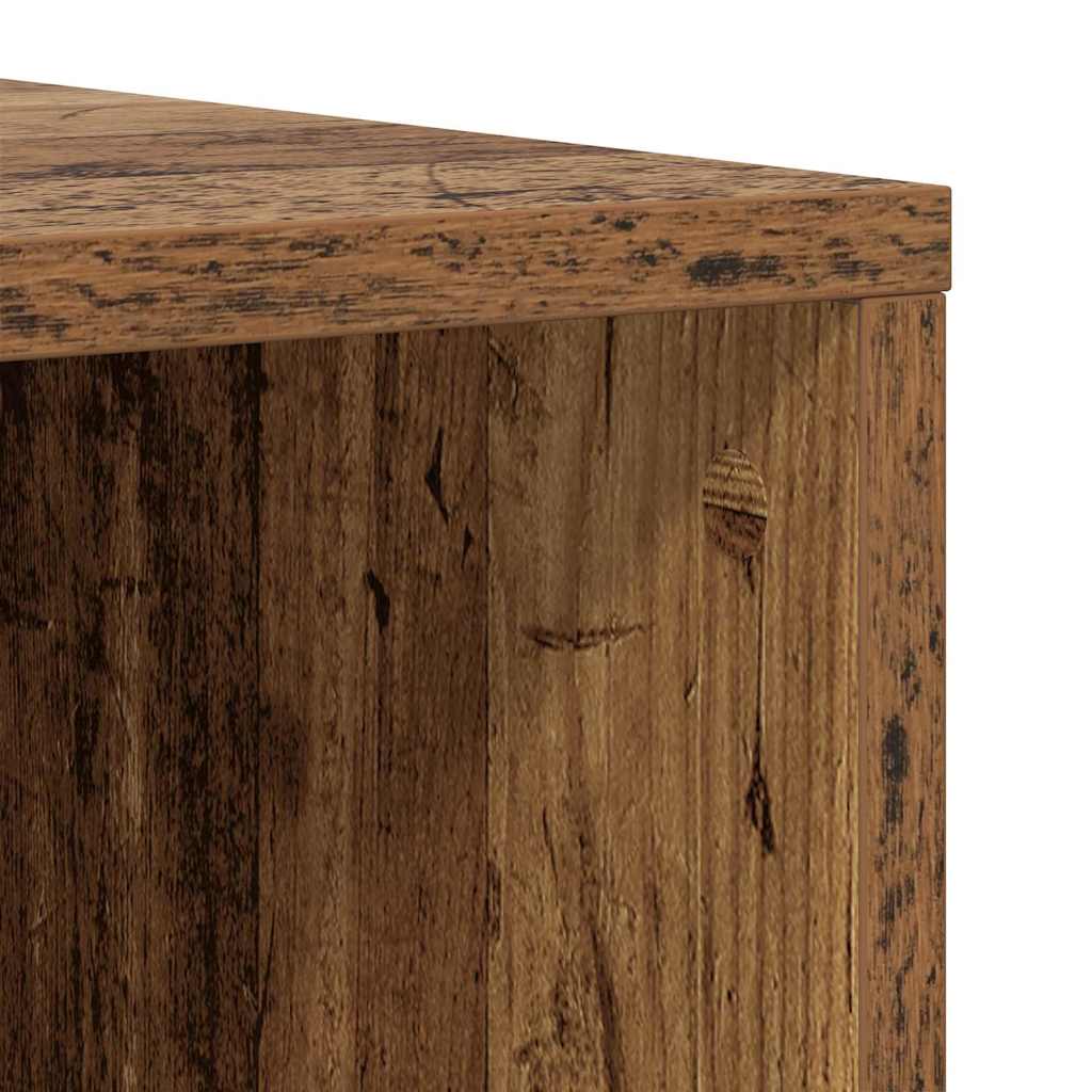 TV-Schrankset 2 pcs Altholz 37 x 35 x 107cm Holzwerkstoff