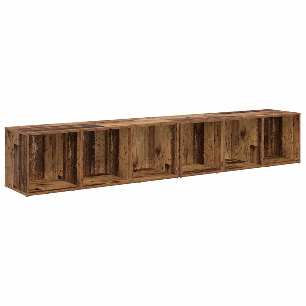 TV-Schrank-Set Altholz Holzwerkstoff