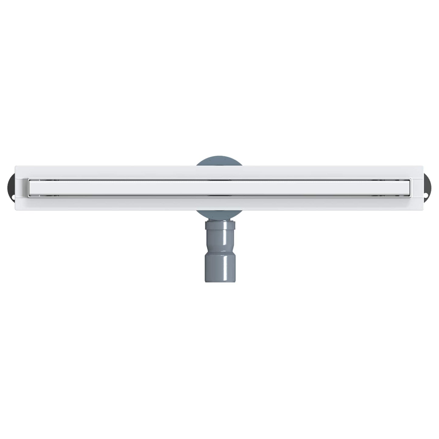 360° Duschablauf mit slim Modell Silber 60 cm Edelstahl 304