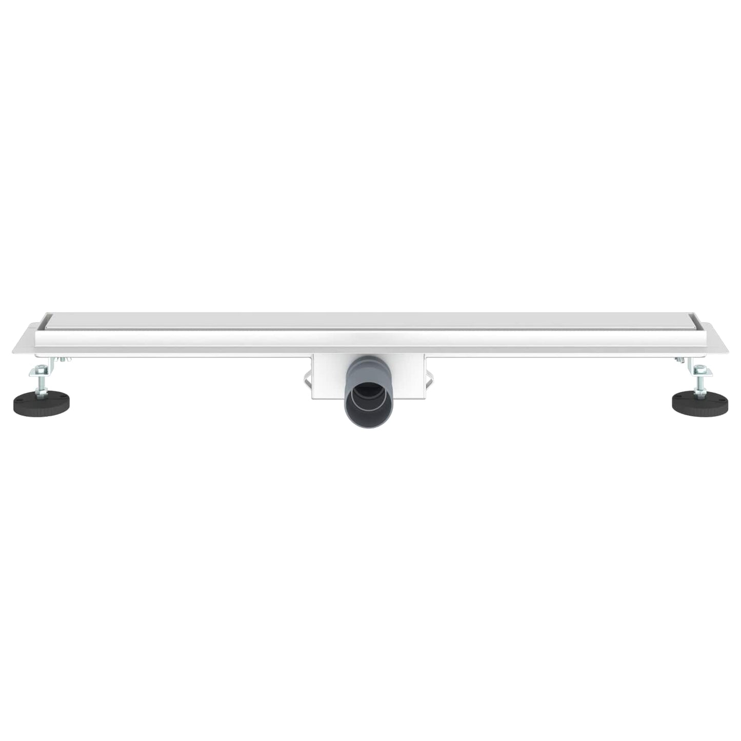 2 in 1 Duschabfluss Silber 80 cm Edelstahl 304