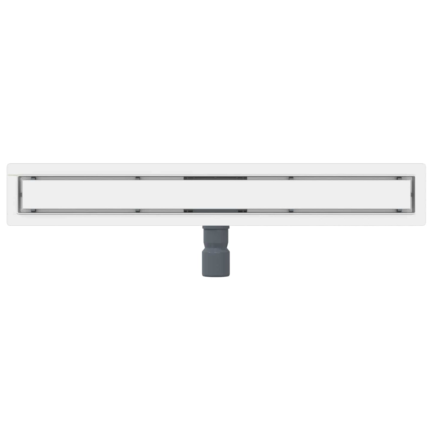 2 in 1 Duschabfluss Silber 80 cm Edelstahl 304