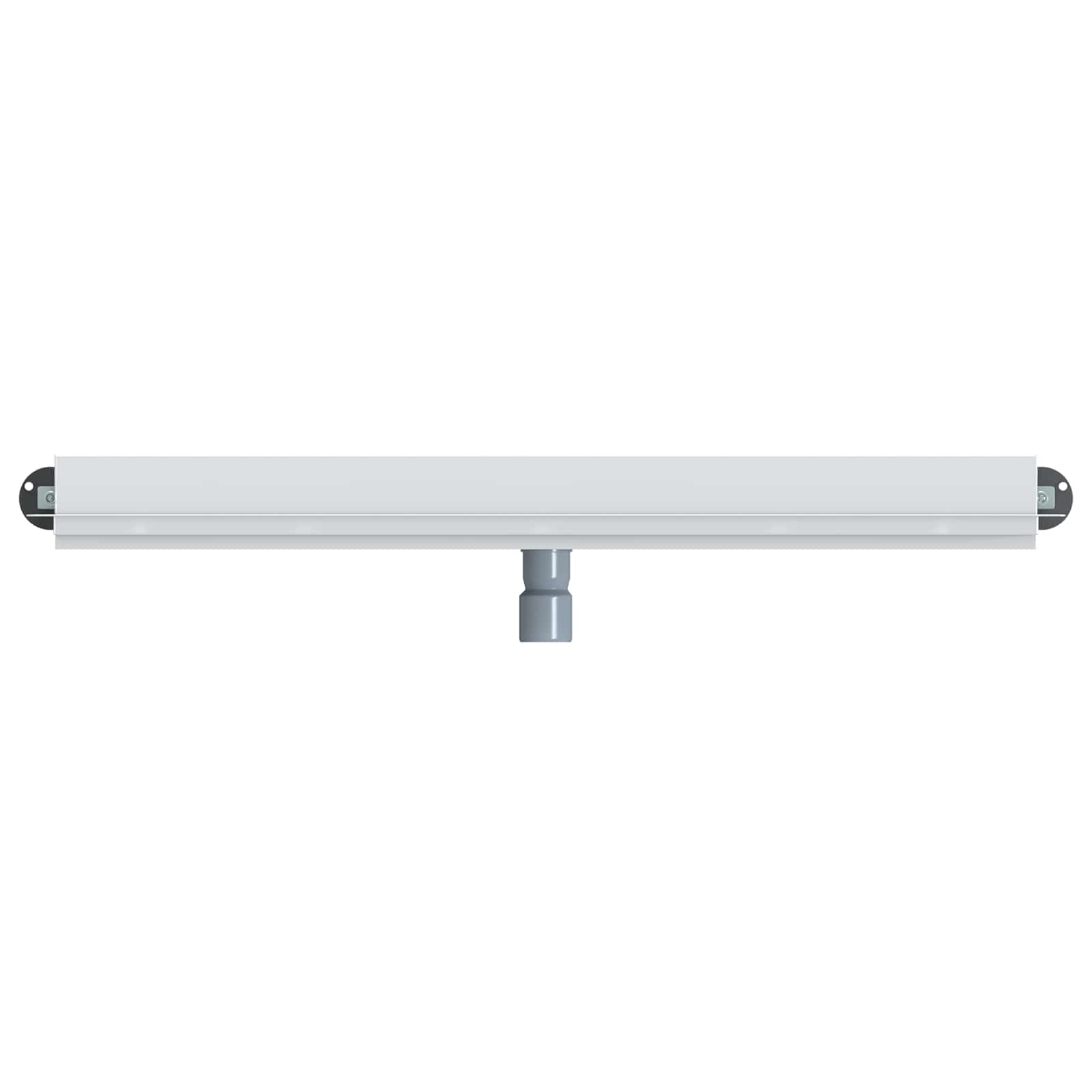 Wandmontierter Duschablauf Silber 90 cm Edelstahl 304