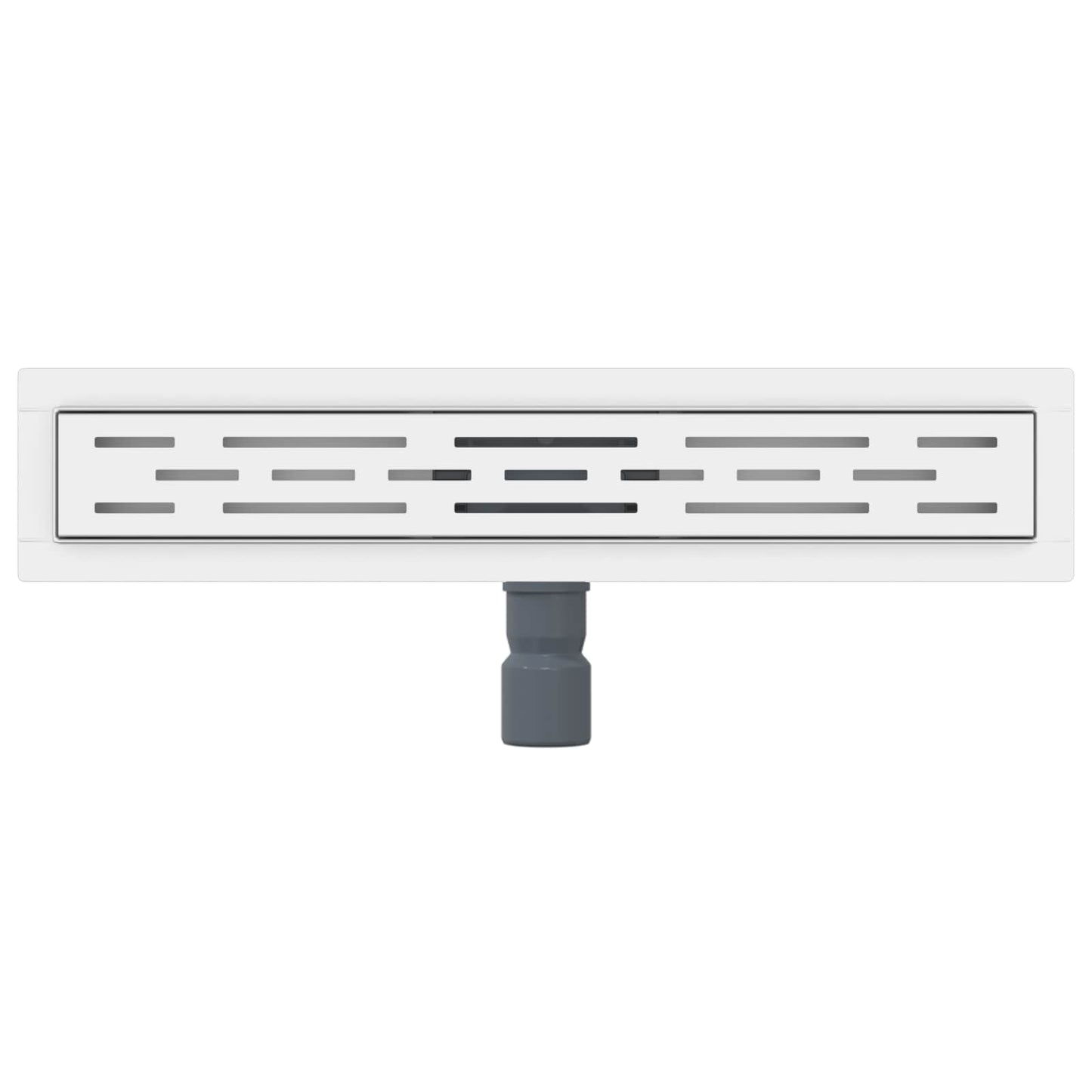 Duschabfluss mit Liniendesign Silber 60 cm Edelstahl 304