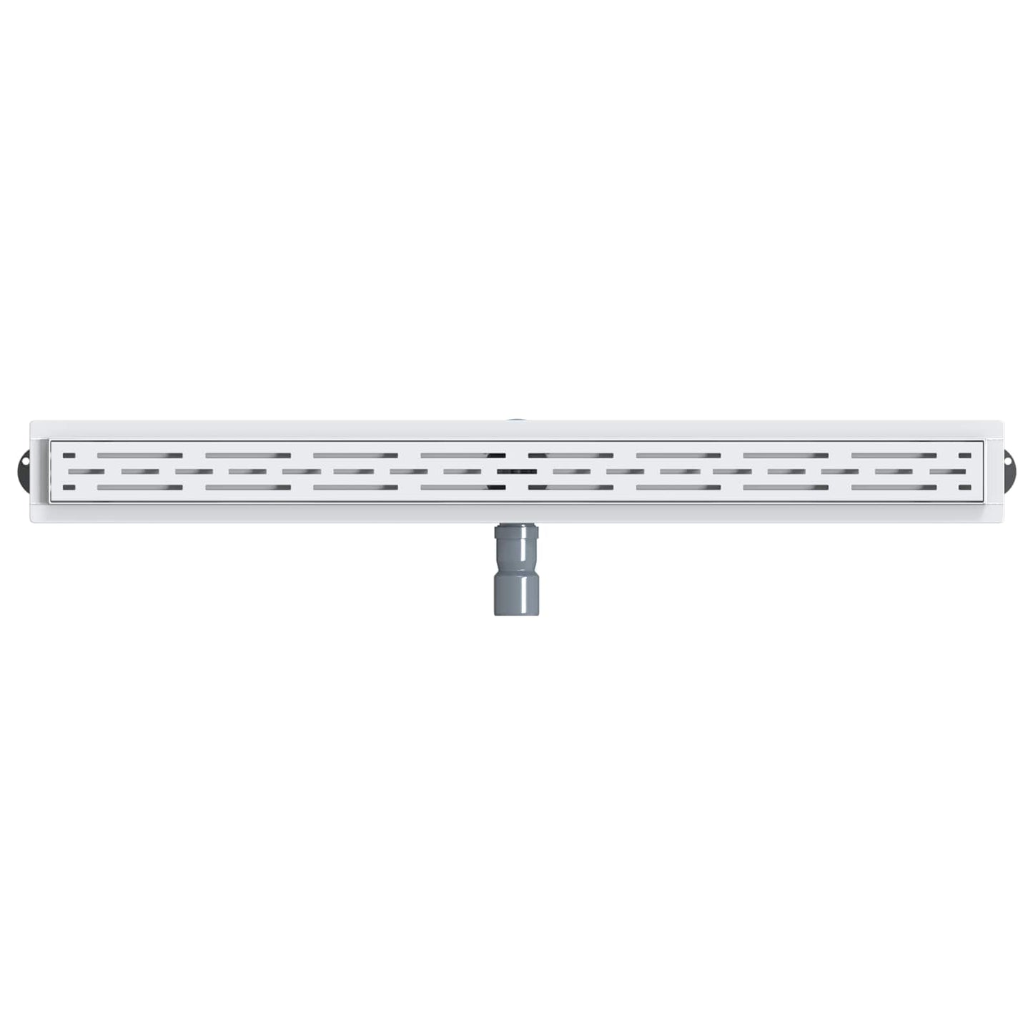 Duschabfluss im Liniendesign mit 360° Siphon Silber 100 cm