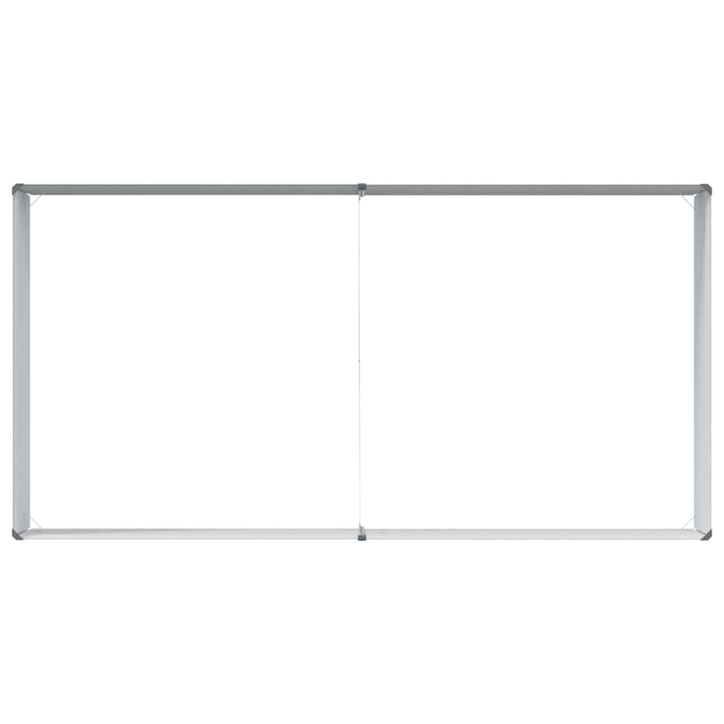 Hochbeet Hellbraun 195 x 100 x 36 cm Verzinkter Stahl