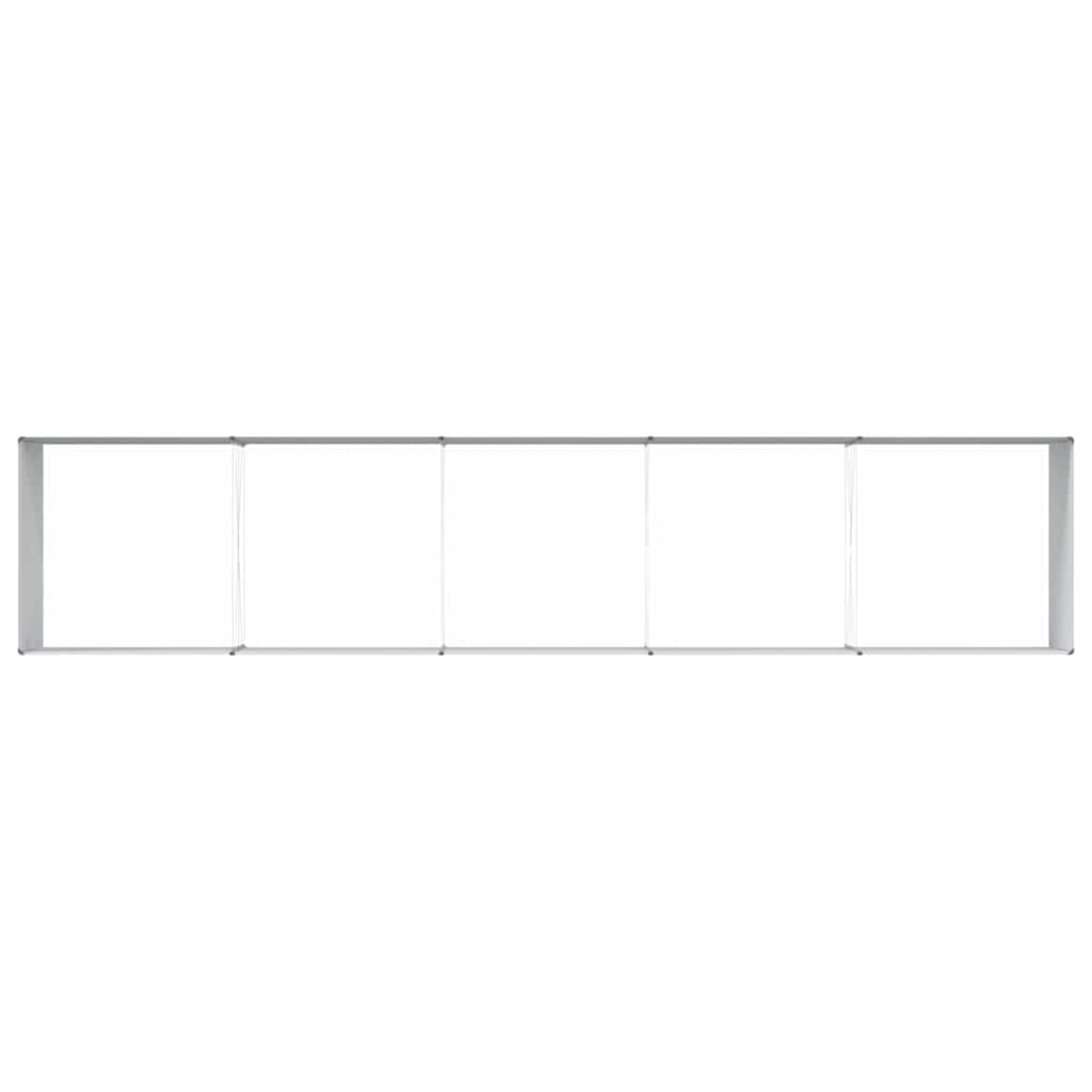 Hochbeet Hellbraun 485 x 100 x 68 cm Verzinkter Stahl