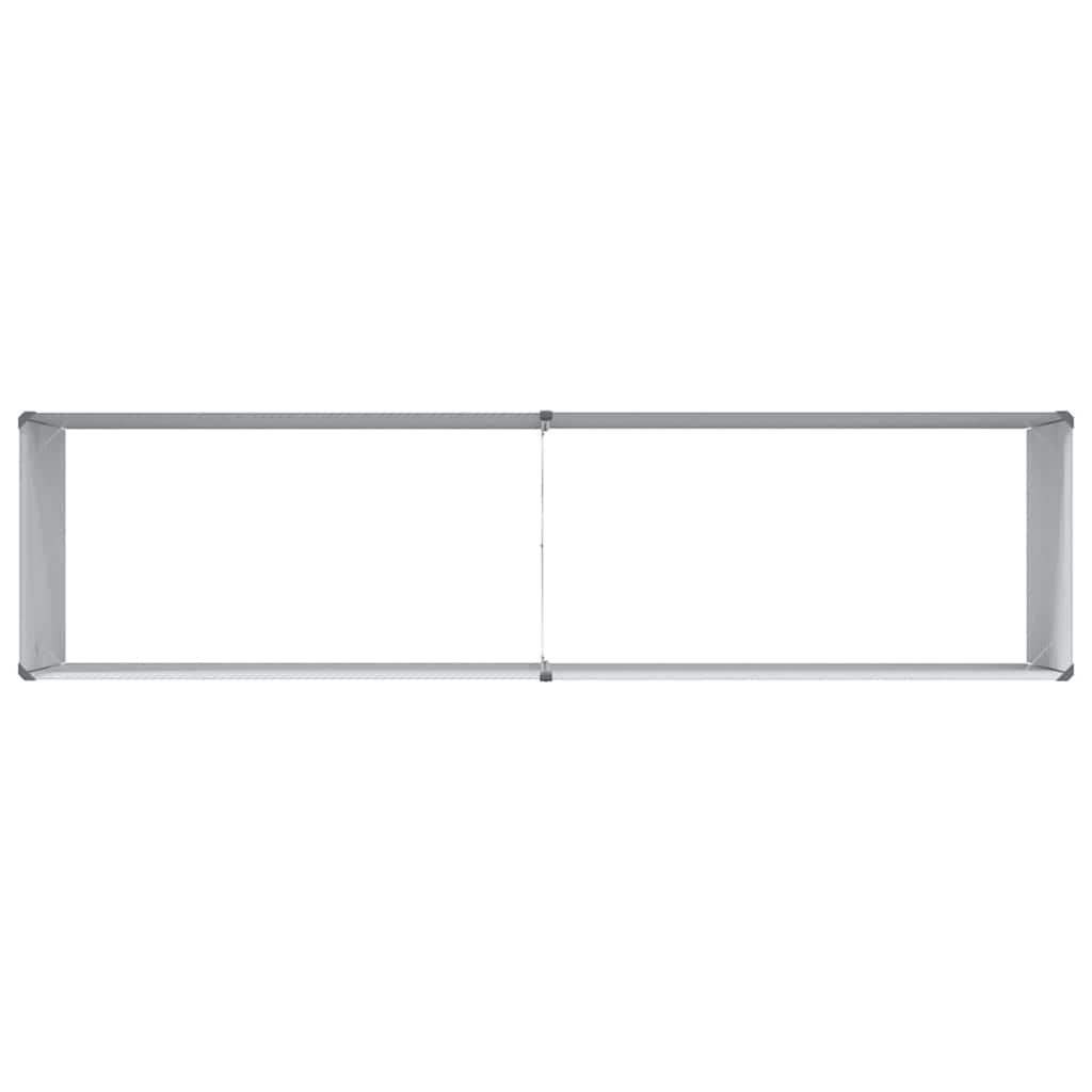 Hochbeet Hellbraun 195 x 50 x 68 cm Verzinkter Stahl