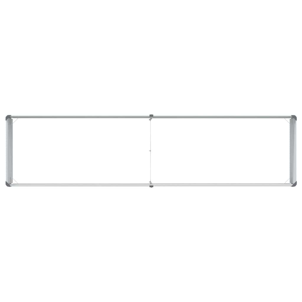 Hochbeet Hellbraun 160 x 40 x 45 cm Verzinkter Stahl