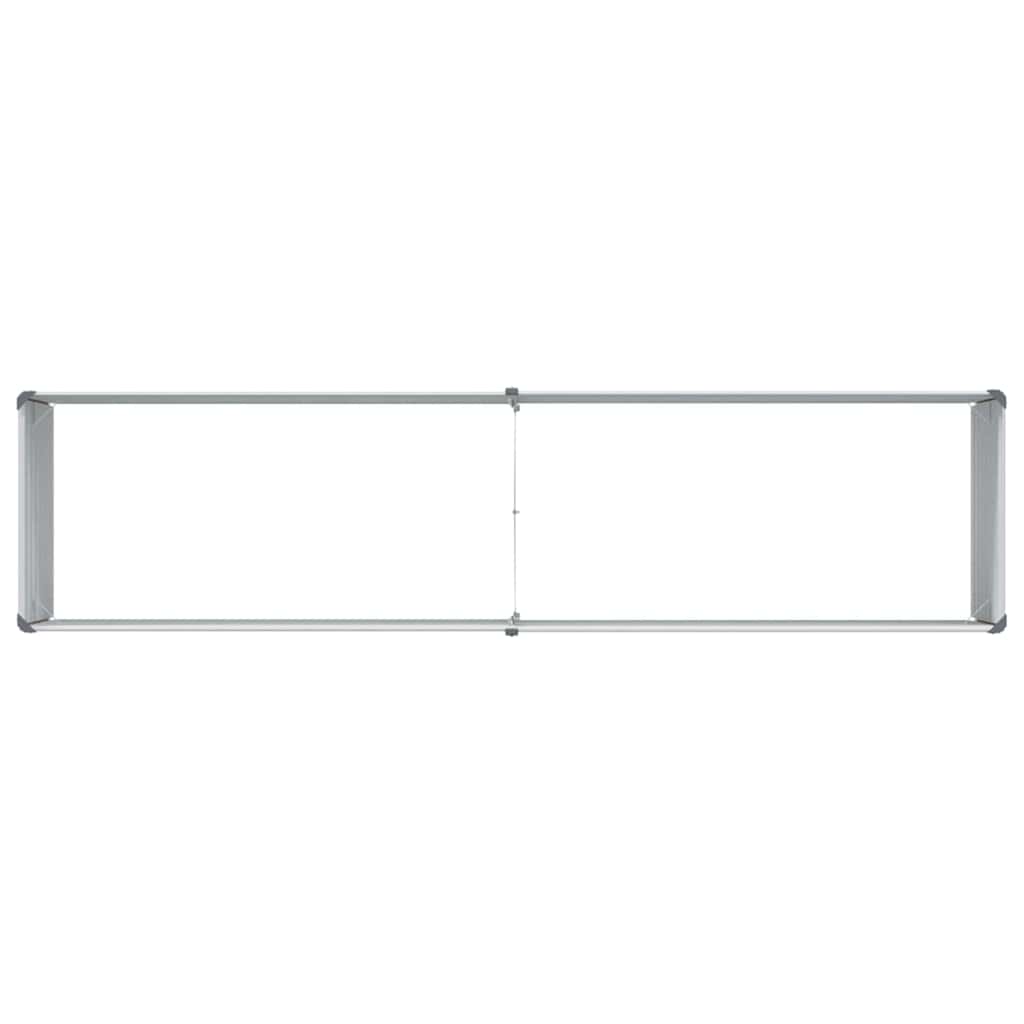 Hochbeet Hellbraun 160 x 40 x 77 cm Verzinkter Stahl