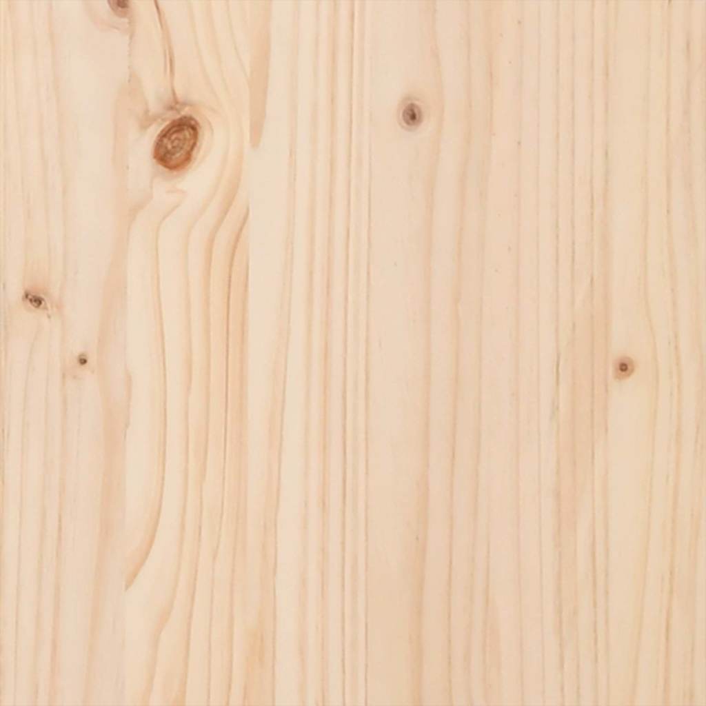 Bettgestell mit gepolstertem Kopfteil Braun 180 x 200 cm