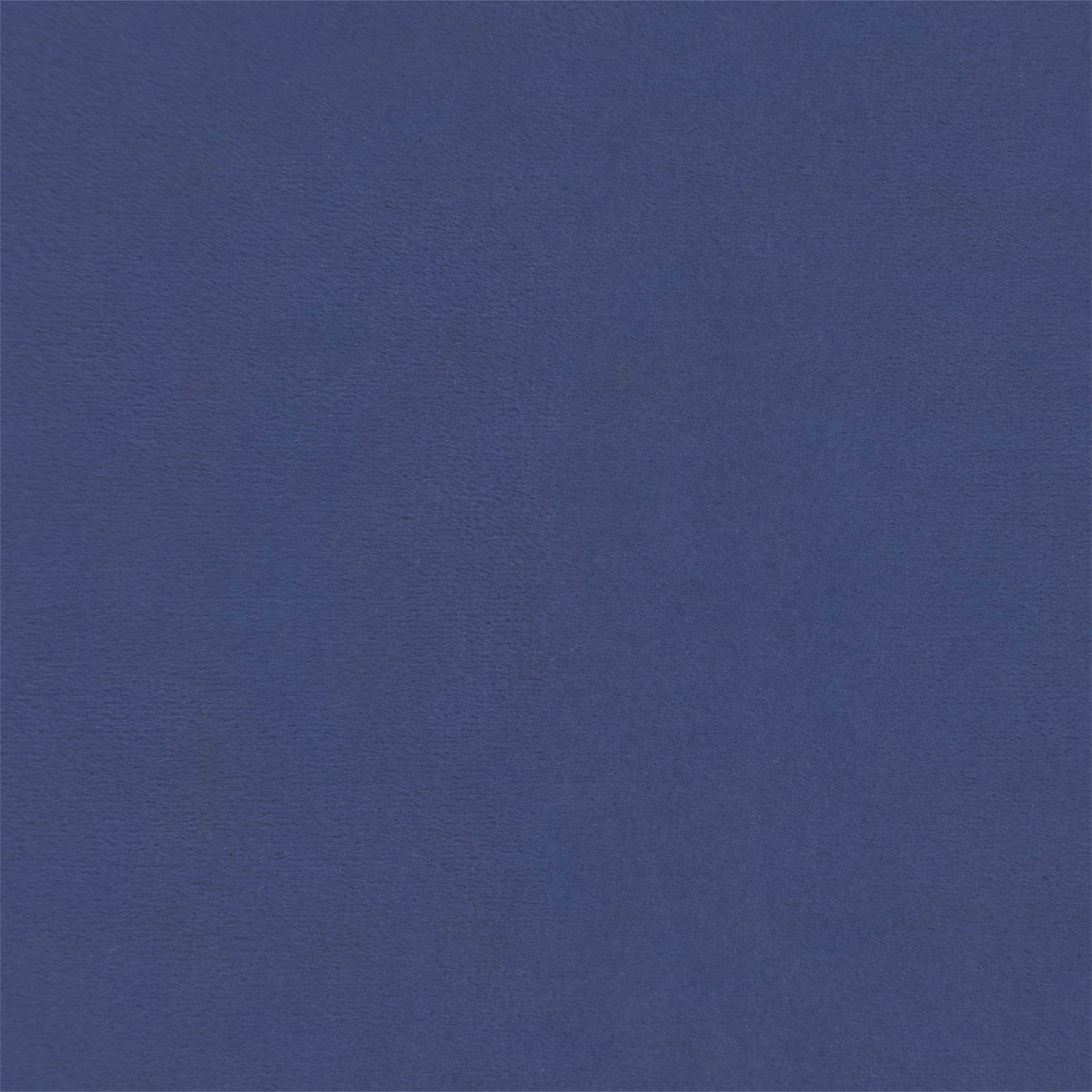 Kinderbettgestell mit Kopfteil Polizeiblau 90 x 200 cm Samt