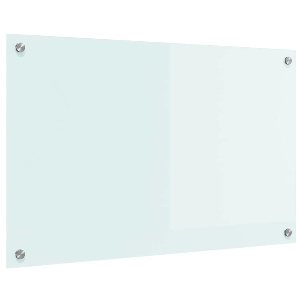Küchenrückwand Milch 80 x 50 cm Gehärtetes Glas