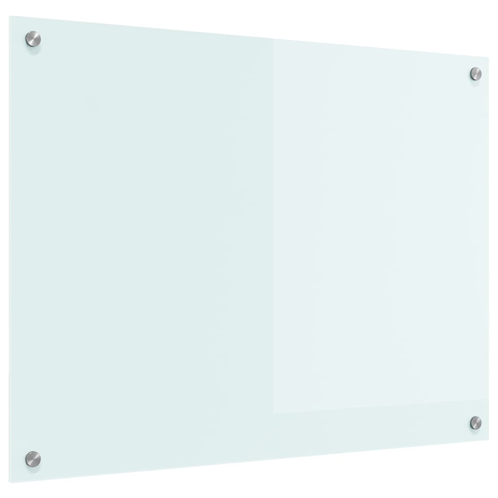Küchenrückwand Milch 80 x 60 cm Gehärtetes Glas