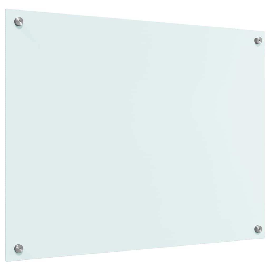 Küchenrückwand Milch 80 x 60 cm Gehärtetes Glas