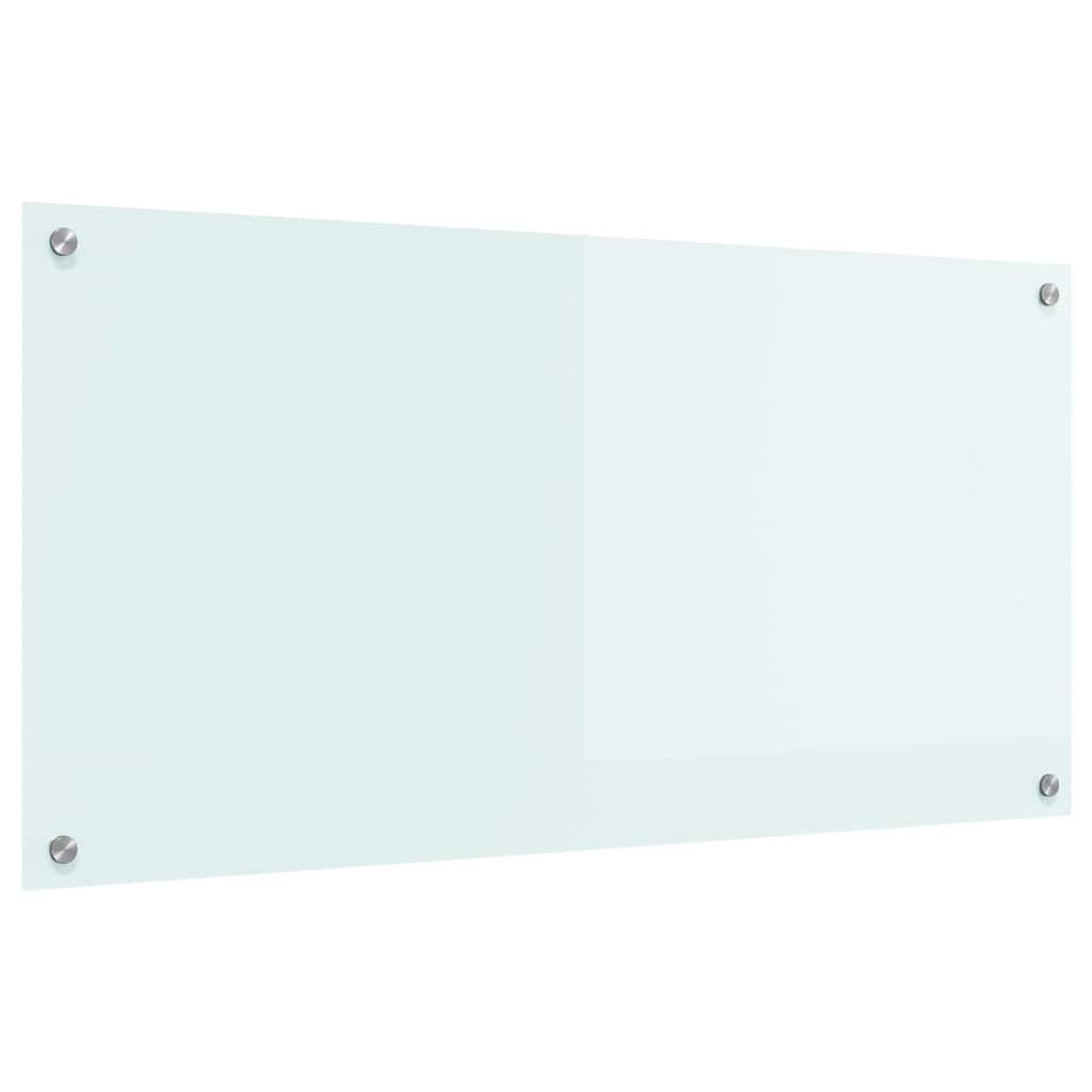 Küchenrückwand Milch 100 x 50 cm Gehärtetes Glas