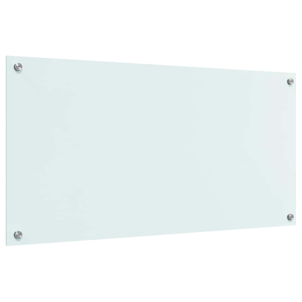 Küchenrückwand Milch 100 x 50 cm Gehärtetes Glas