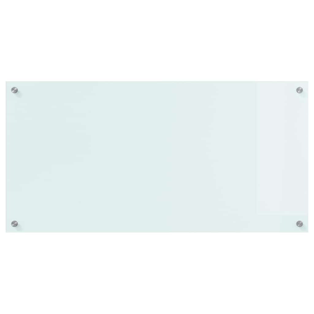 Küchenrückwand Milch 100 x 50 cm Gehärtetes Glas