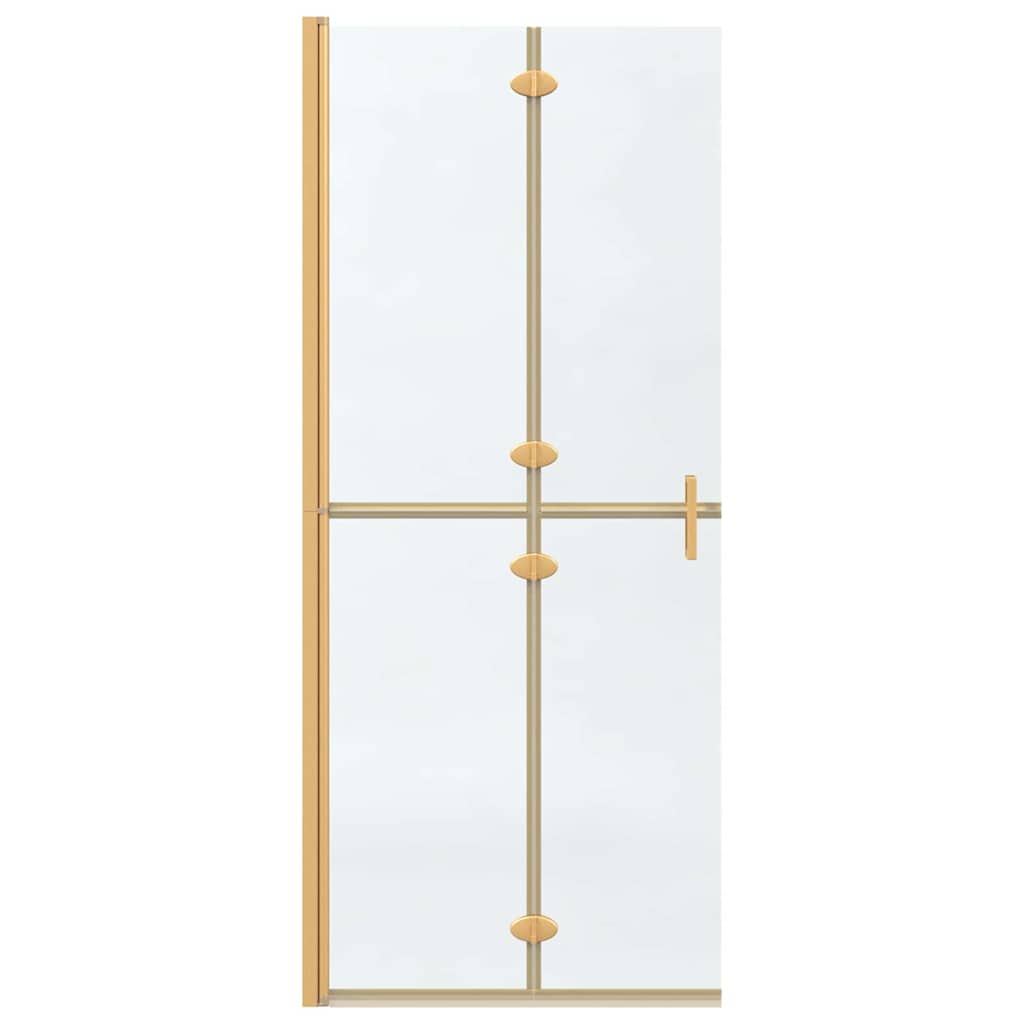 Walk-In Duschwand Gold 80 x 6,5 x 190 cm