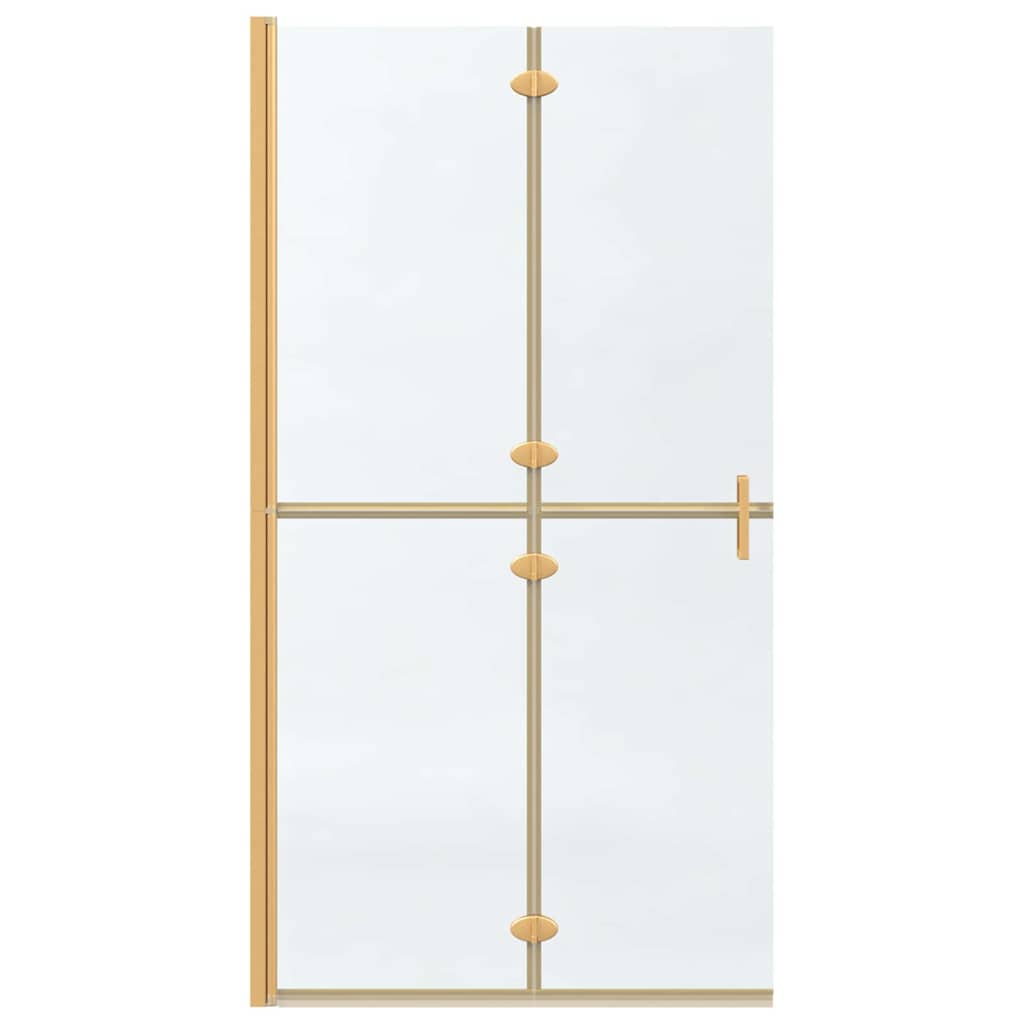 Walk-In Duschwand Gold 100 x 6,5 x 190 cm