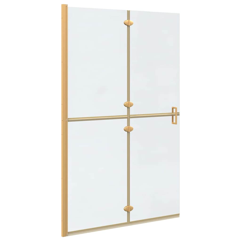 Walk-In Duschwand Gold 120 x 6,5 x 190 cm