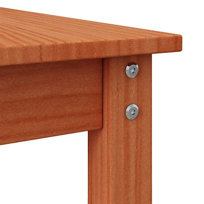Couchtisch Wachsbraun 50 x 50 x 45 cm Massivholz Kiefer